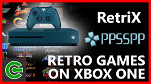 How To Run Retrix And Ppsspp On Xbox One Youtube