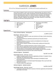 But software engineers need to be proficient at teamwork or team management. Software Engineer Cv Template Cv Samples Examples