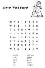 Have snow much fun with winter word search! Free Kids Printable Activities Easy Winter Word Search Coloring Pages Word Puzzles Kaboose Com Winter Words Winter Word Search Word Puzzles For Kids