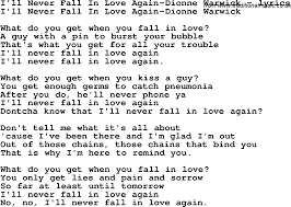 I Have Fallen In Love With You Lyrics I Have Fallen In Love With You Lyrics Who oo oo oo oo. i have fallen in love with you lyrics