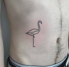 What does a flame tattoo mean? Flamingo Tattoo On The Side Tattoogrid Net
