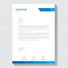 Creating your own custom letterhead is easy, especially if you start with a business letterhead template. Modern Company Letterhead Company Letterhead Company Letterhead Template Free Letterhead Template Word