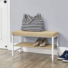 4,7 von 5 sternen 1.486. Pro Tec Sitzbank Mit Schuhablage Schuhbank Schuhregal Schuhschrank Bank Beige Ebay