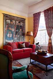 Red Sofa Decorating Ideas For Eclectic Living Room Design Ideas Red Couch Living Room Living Room Red Red Sofa Living Room