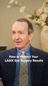 Dr. Dean Ellis M.D. and LASIK eye surgery expert talk about ways to protect  your LASIK eye surgery after you’ve had the treatment. 🔗 in our bio for  the full podcast episode!