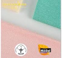 Supply 50% Cotton 50% Modal Solid Dyed Knit Single Jersey ...