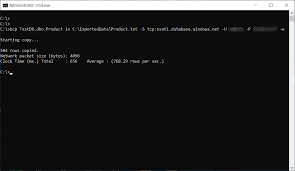 Maybe you would like to learn more about one of these? How To Handle 100 Million Rows With Sql Server Bcp