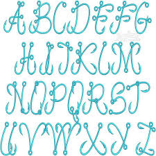 Pin On Decorative Embroidery Fonts