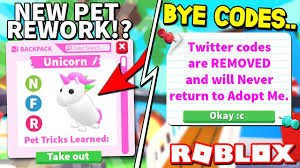 Tap on the button and copy and paste or manually enter any of the codes from above. Pet Rework Rip Twitter Codes In Adopt Me Roblox Adopt Me Youtube