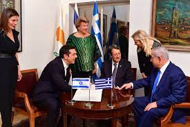 Turkish defence ministry blasts netanyahu, says occupation of cyprus was a 'peace mission'. Netanyahu Hosts Greek Cypriot Leaders Ahead Of Summit The Times Of Israel