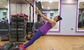 وفاء عامر تنال إعجاب الجمهور على صورها في الصالة الرياضية gym equipment gym stationary bike