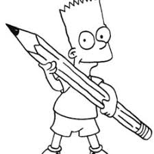 Quer se divertir com outra coisa que não seja tv ou navegar na internet?. Desenhos Dos Simpsons Para Imprimir E Colorir