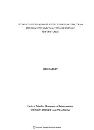 Malaysia achieving development millennium goals (mdg). Top Pdf Awareness Of Sustainable Manufacturing Practices In Malaysian Manufacturers 1library