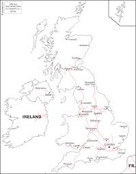 Facilmente pode ampliar e diminuir as vistas. Reino Unido Mapa Gratuito Mapa Mudo Gratuito Mapa En Blanco Gratuito Plantilla De Mapa Fronteras Principales Ciudades Carreteras Nombres Blanco