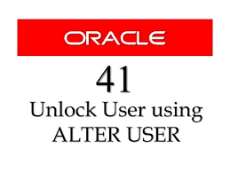 Alter user username identified by password account unlock; How To Unlock User Or Schema In Oracle Database Rebellionrider