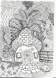 Efie Goes Zentangle Art Tangle Club 95 Herfst Zentangle Patronen Kleurrijke Tekeningen Kleurboek