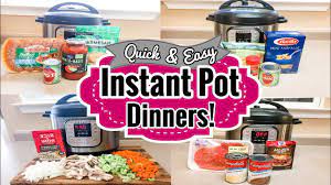 Four Tasty Instant Pot Recipes Julia Pacheco Youtube In 2021 Instant Pot Recipes Instant Pot Dinner Recipes Ninja Cooking System Recipes