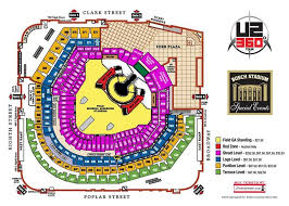 Heres The U2 Busch Stadium Seating Chart With Price Levels