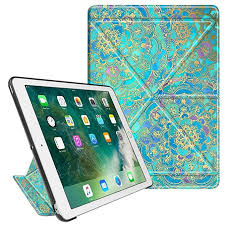 Amazon Com Fintie Ipad 9 7 2018 2017 Ipad Air 2 Ipad Air Origami Case Slim Fit Multi Angle Standing Cover With Auto Wake Sl Ipad 6 Ipad Air Ipad Air 2