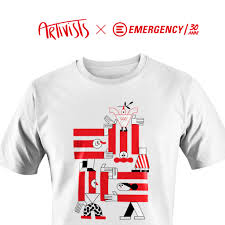 T-shirt unisex Camilla Falsini x EMERGENCY