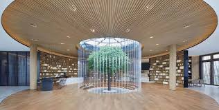原木 水磨石回归 把清新 树屋 搬进售楼处 自然质朴 马蹄室内设计网 interior design design interior