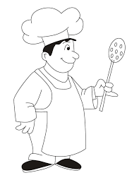 Chef Wearing Apron Coloring Pages Coloring Pages Coloring Pages For Kids Cross Stitch For Kids