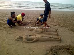 Demi 3 star buka bukaan 18+++. Wisata Pantai Caruban Di Kab Rembang Orang Rembang
