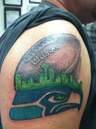 Maybe you would like to learn more about one of these? Seattle Seahawks New Tattoo Today 1 16 13 Football Tattoo Tattoos American Football