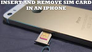 It remains to turn on the smartphone. How To Insert And Remove The Sim Card In An Iphone All Models