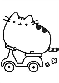 Originated in the online comic everyday cute, by claire belton and andrew duff, pusheen appeared on it's own website and many other comic websites and. Pusheen Hamburger Coloring Page Novocom Top