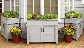 A wide variety of storage planter options are available to you, such as usage condition, material, and plastic type. Raised Planter With Storage