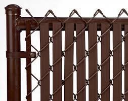Step 1) calculate how much material you need. Brown 6ft Tube Slat For Chain Link Fence Walmart Com Walmart Com