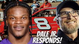 Dale Earnhardt Jr. Responds To Lamar Jackson's Trademark Complaint Over  Number 8