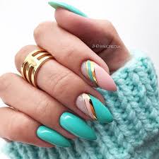 120 Special Summer Nail Designs For Exceptional Look Striped Nails Sweater Nails Beautiful Nail Designs