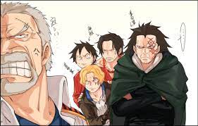 one piece luffy ace hiding behind sabo whos hiding behind dragon to confront escape garp ワンピース 面白い onepiece イラスト エース ワンピース