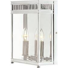 Give your candles the respect they deserve with this wall sconce! Elstead Lighting Hl7 M Pc Holborn Large 2 Light Solid Brass Outdoor Wall Lantern In Polished Chrome Finish Castlegate Lights