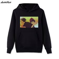 Us 12 74 25 Off Devilman Crybaby 80s Anime Hoodie Men Fleece Hoody Sweatshirt Hip Hop Jacket Coat Harajuku Streetwear In Hoodies Sweatshirts From