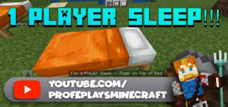 This took a while to make so if you. One Player Sleep 1 17 Mcdl Hub Minecraft Bedrock Mods Texture Packs Skins
