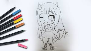 The game gacha life encourage creatuvity and imagination in children. Gacha Life Coloring Pages Gacha Club Coloring Book How To Draw Gacha Youtube