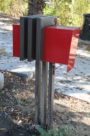 The retrobox and uptownbox have a mail slot in the front for easy mail delivery and the doors open from the front and the back, so you can retrieve mail without stepping into the street. Future Meet Past A Midcentury Remodel Comes To Life Modern Mailbox Mid Century Modern Mailbox Modern Mailbox Design
