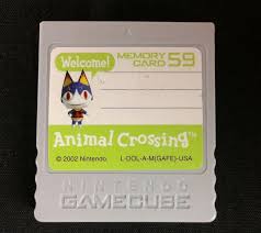 Nintendo Gamecube Animal Crossing Memory Card 59 Video Games Amp Consoles Video Game Accessories Memory Cards Amp Animal Crossing Memory Cards Nintendo