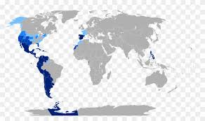 Navigate spain map, spain country map, satellite images of spain, spain largest cities map on spain map, you can view all states, regions, cities, towns, districts, avenues, streets and popular. Spain World Map From Upload Italian Speaking Countries Map Clipart 4939968 Pikpng