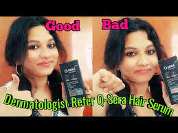 Dermatologist recommended for dull skin, hair fall, damaged hair, dandruff in india. Stop Your Hair Fall In Just 7 Days After Using This Serum Q Sera Hair Serum Best Hair Serum In India Youtube