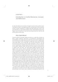 Pdf Introduction To Conflict Resolution Concepts And Definitions Catalina Galer Academia Edu