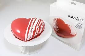 Mirror Glaze Herz Heart Cake Silkomart Kochen Und Backen Rezepte Kuchen Rezepte Rezepte