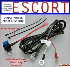 Radar detector dc vehicle lighter power cord for escort valentine one v1 beltronics uniden and more, fouceclaus replacement power adapter for radar compare with similar items. Escort Radar Detector Direct Power Cord Fuse Box Tap Connection Dp Escta Ebay