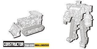 Bumble bee coloring page beautiful bumblebee transformer. Toyworld Constructor Devastator Constructicons Page 51 Tfw2005 The 2005 Boards