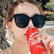 All sunglasses come with full uv400 protection and fda approved, impact resistant lenses. Sunglasses Women Ins Polarized Sunglasses Women 2021 New Trendy Round Face Big Face Thin Anti Ultraviolet Glasses Net Red Onbuy Online