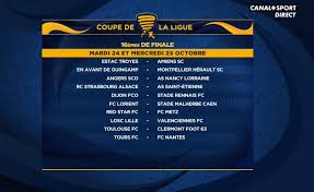 Coupe de france (france) tables, results, and stats of the latest season. Coupe De La Ligue Le Tableau Des 16es De Finale Sport Fr