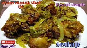 Resepi ayam masak sambal hijau vol 2. Resepi Ayam Masak Hijau